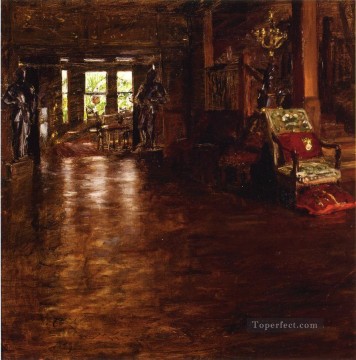 Interior de la mansión Oak William Merritt Chase Pinturas al óleo